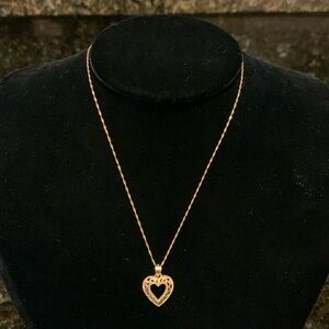 14k JJT 🇮🇹 Gold ❤️ Pendant & Necklace
